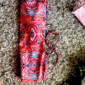 boho top less bathing suit top